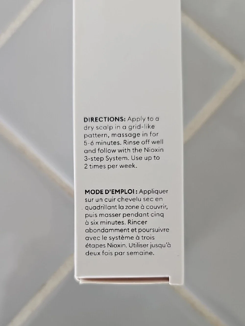 Nioxin Scalp Purifying Exfoliator - White